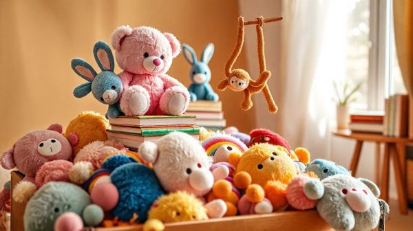 Les meilleures peluches pour stimuler la créativité des enfants